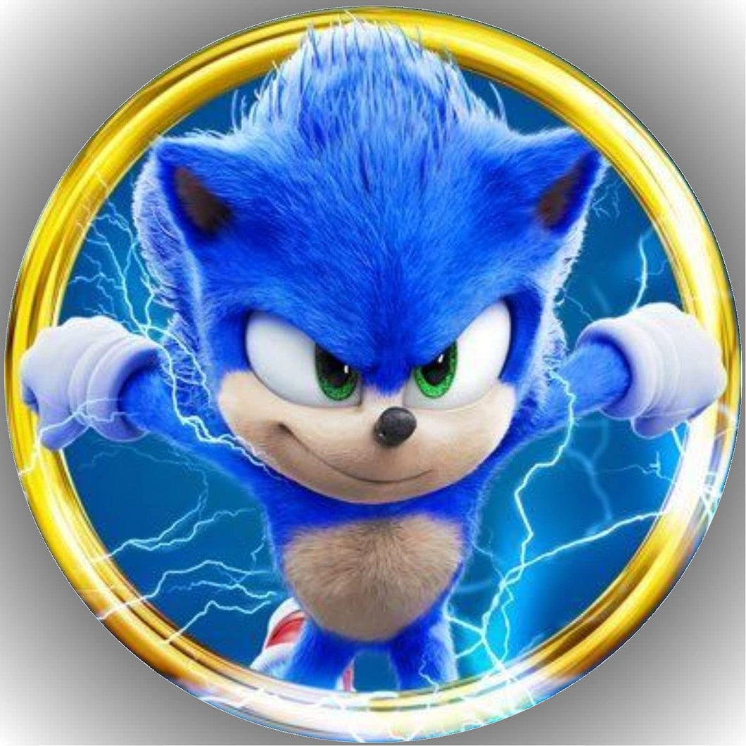 Essbares Tortenbild - Sonic